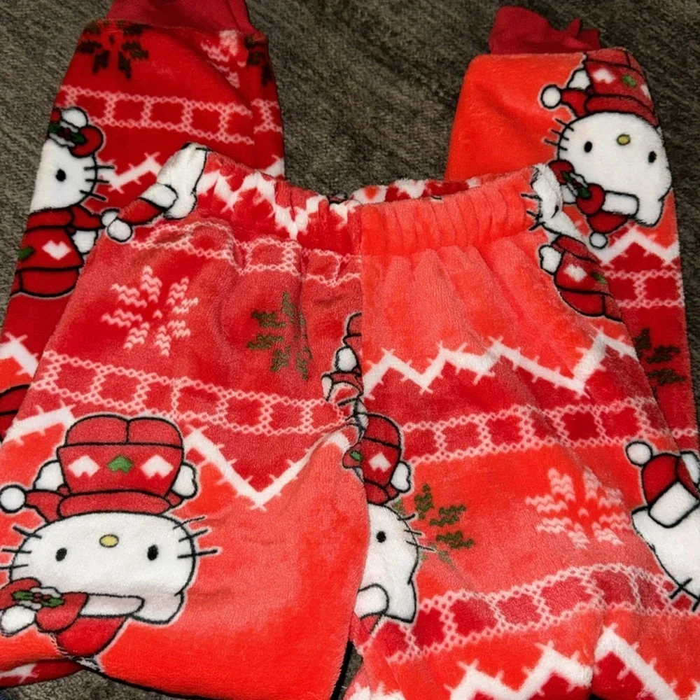 -‎ New Hello kitty fleece Xmas set